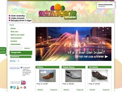 Recente Shoppagina