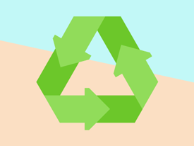 Recycle verpakkingen