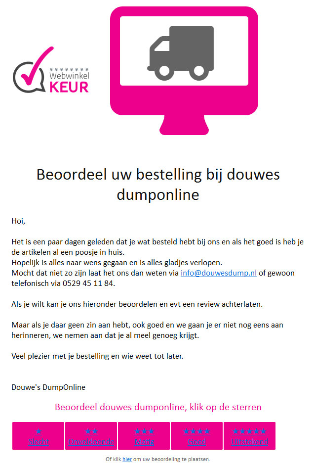 aankomst vijand koken 7 tips om (meer) reviews voor je webshop te verzamelen | Blog | Shoppagina