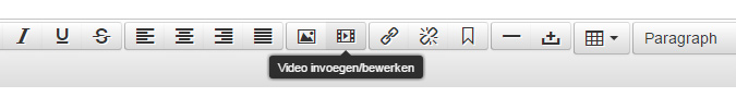 Video invoegen